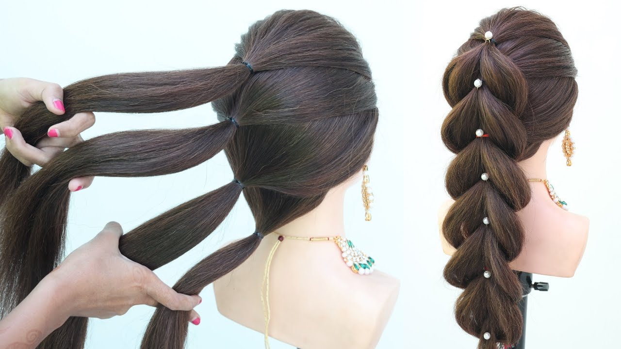 Braided Halo® Hairstyle: Easy Updo for Long Hair - Luxy® Hair